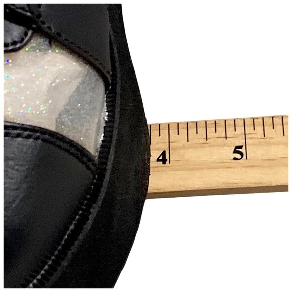 Demonia Boots Womens 7 Platform Holographic Whimsigoth Witch Punk Rave GRIP-102 - Picture 13 of 16